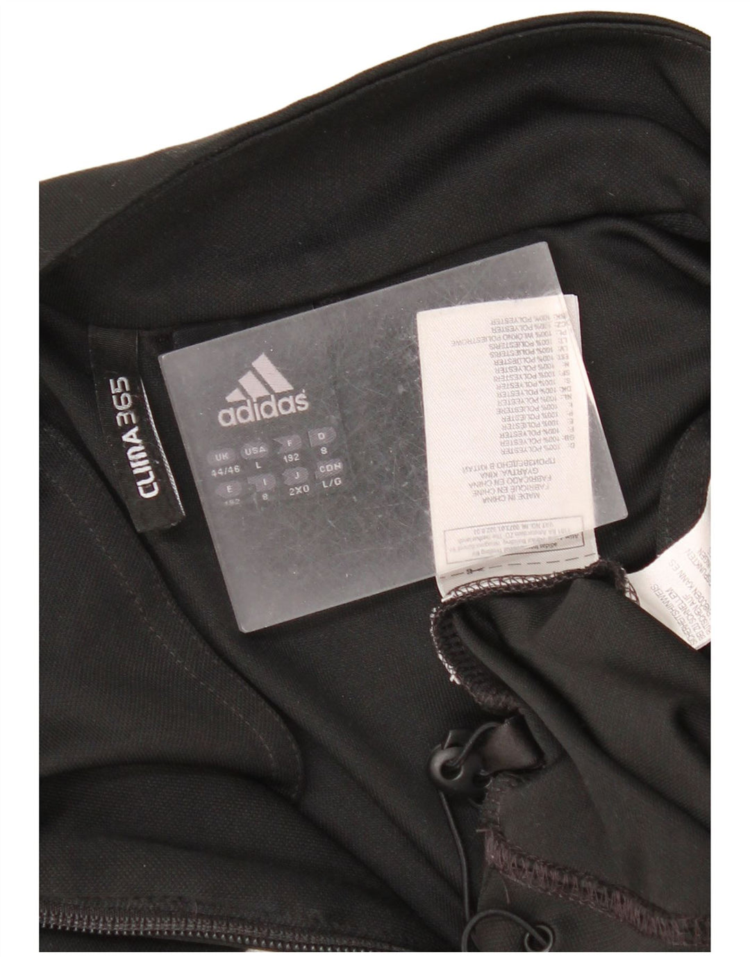 Adidas Hommes Clima 365 Pull Survêtement Haut UK 44/46 Grand Noir