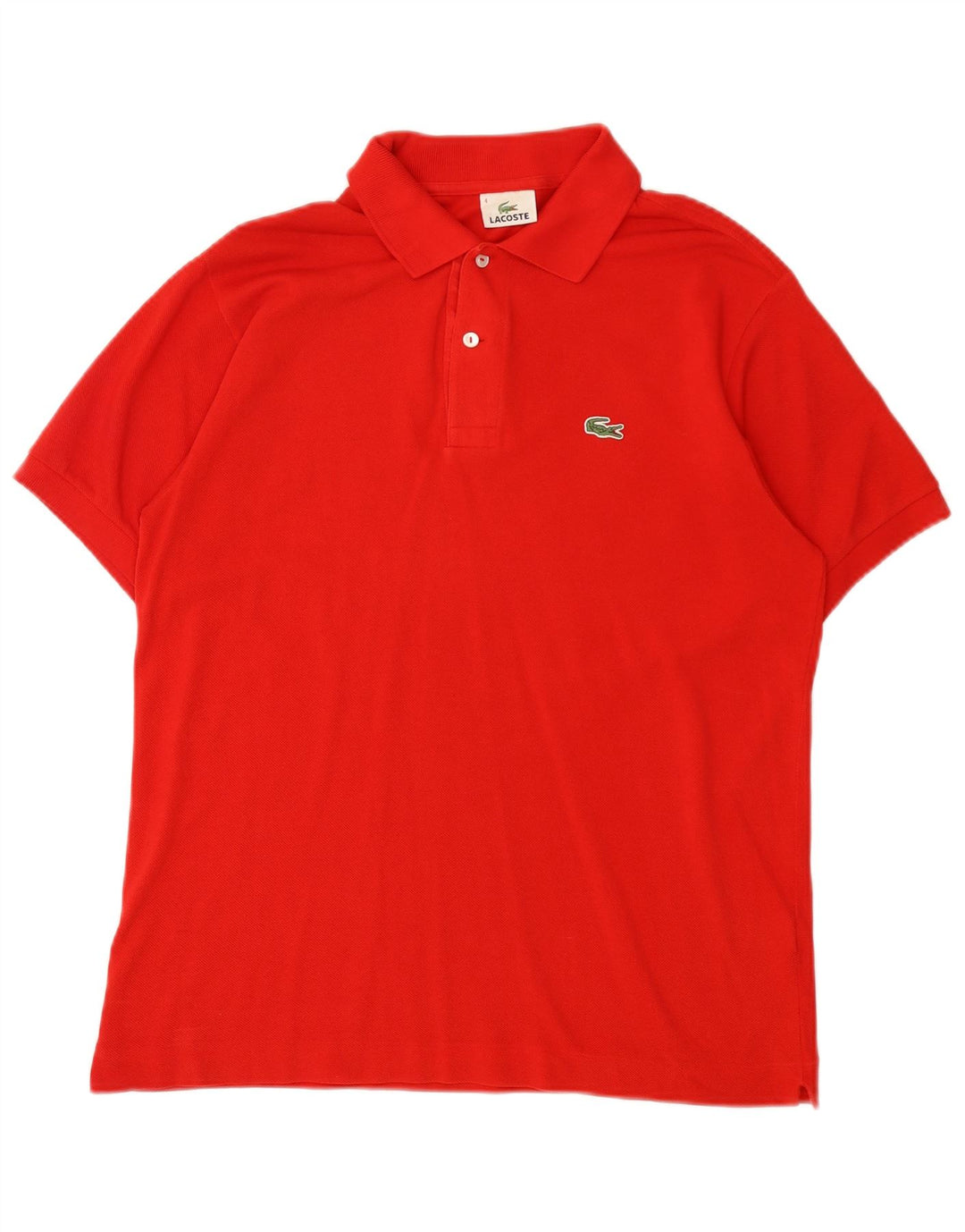 Lacoste Polo Homme Taille 4 Coton Rouge Moyen