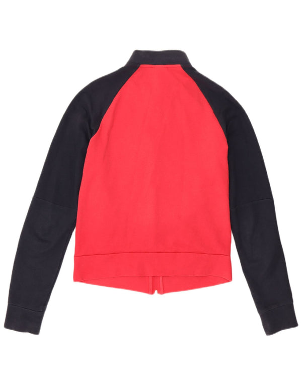 Adidas Veste de survêtement graphique pour femme UK 8/10 Small Rose Colourblock