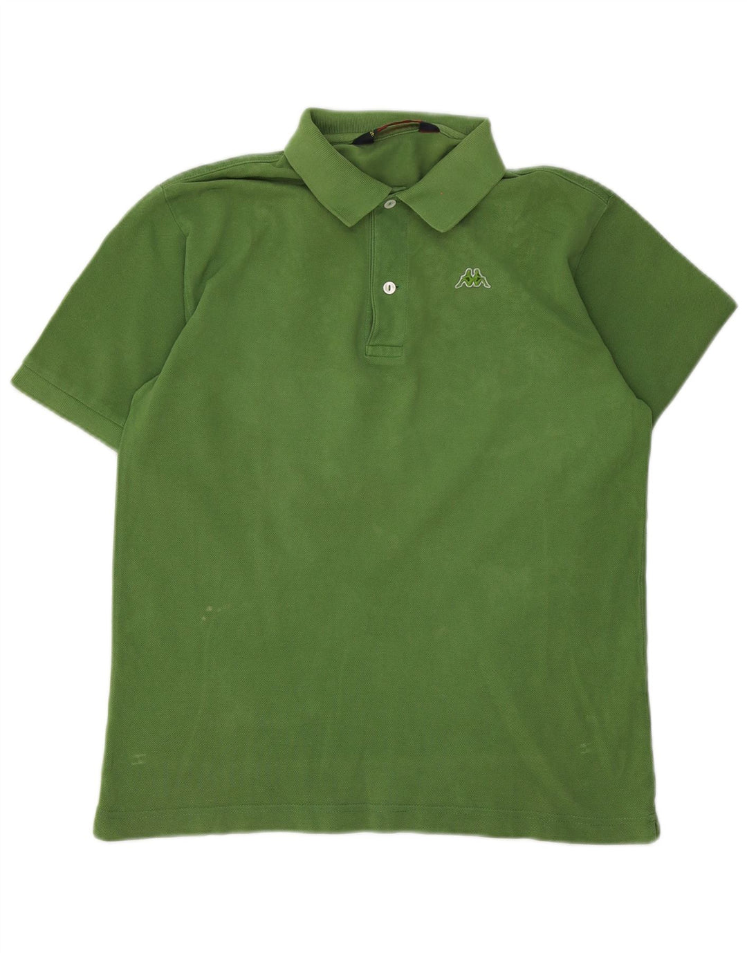 Kappa Polo Homme Petit Vert Coton