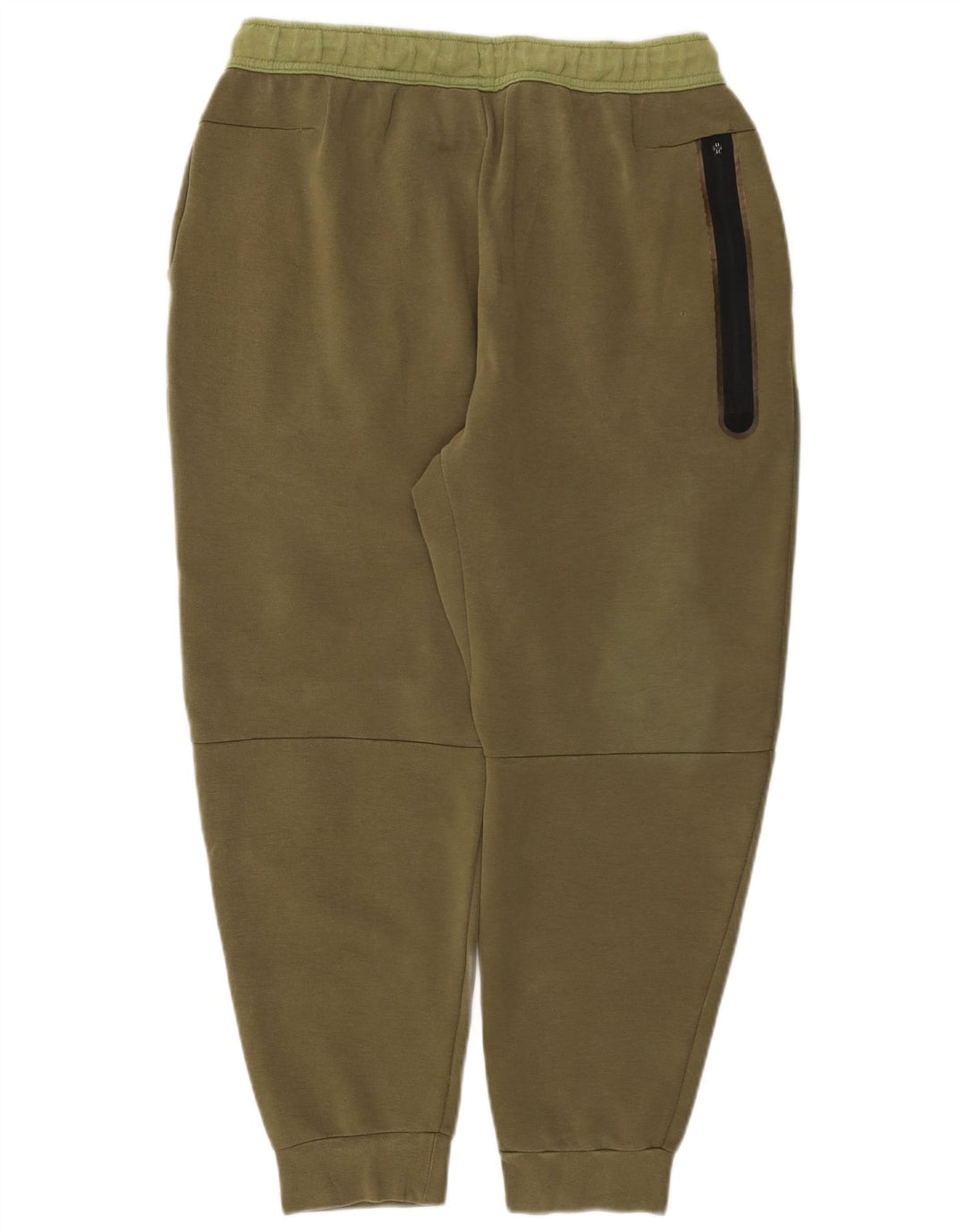 NIKE Pantalon de survêtement pour homme Pantalon de jogging Large Kaki Colourblock Coton