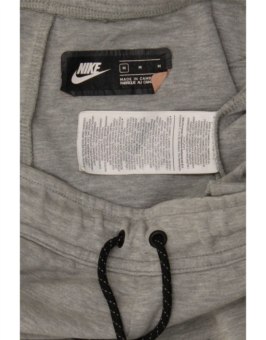 Nike Pantalon de survêtement pour homme en coton gris moyen