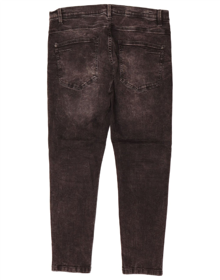 Zara Jean Slim Homme EU 44 Large W34 L27 Gris Coton