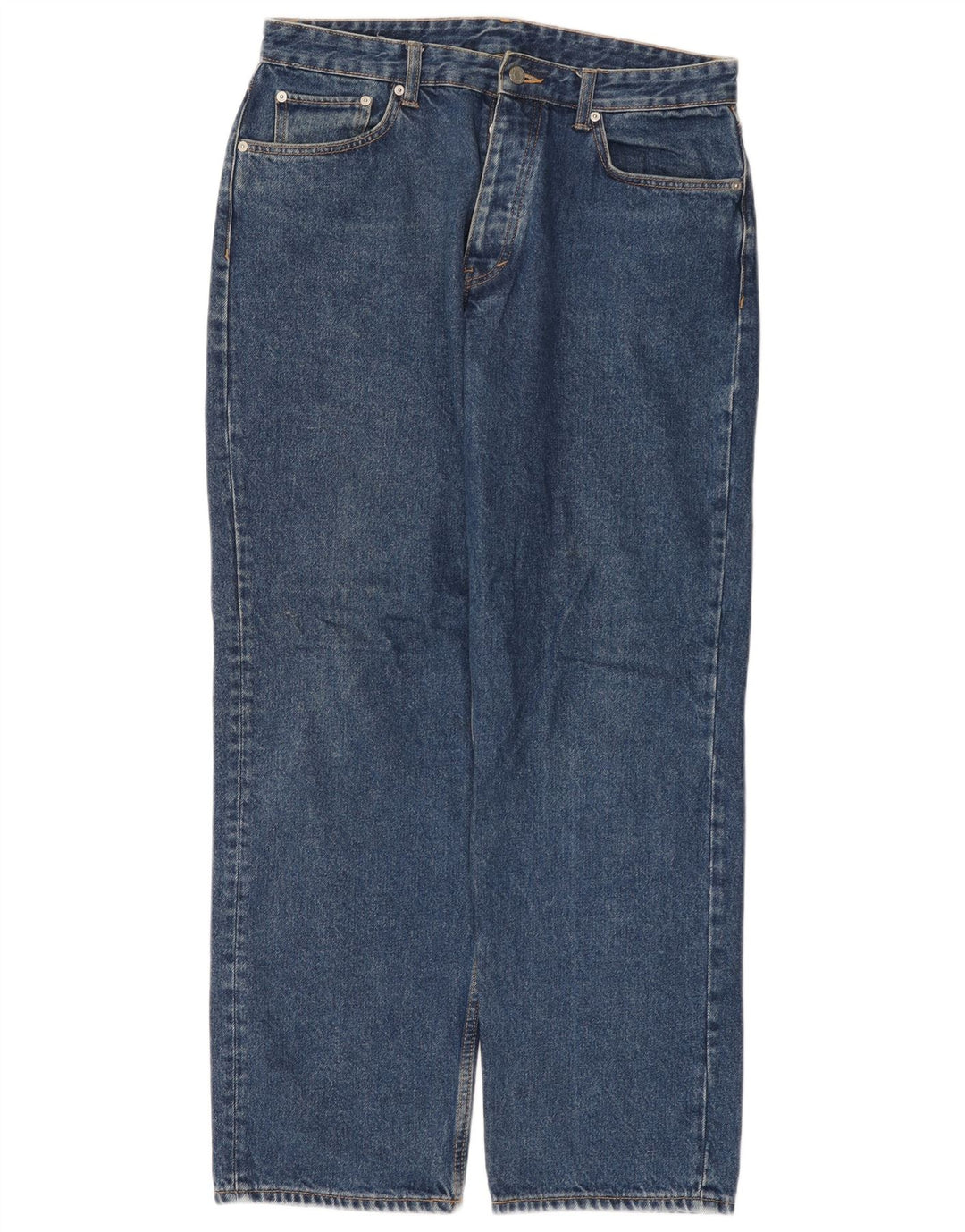 Zara Jean droit pour homme EU 42 Large W32 L30 Bleu