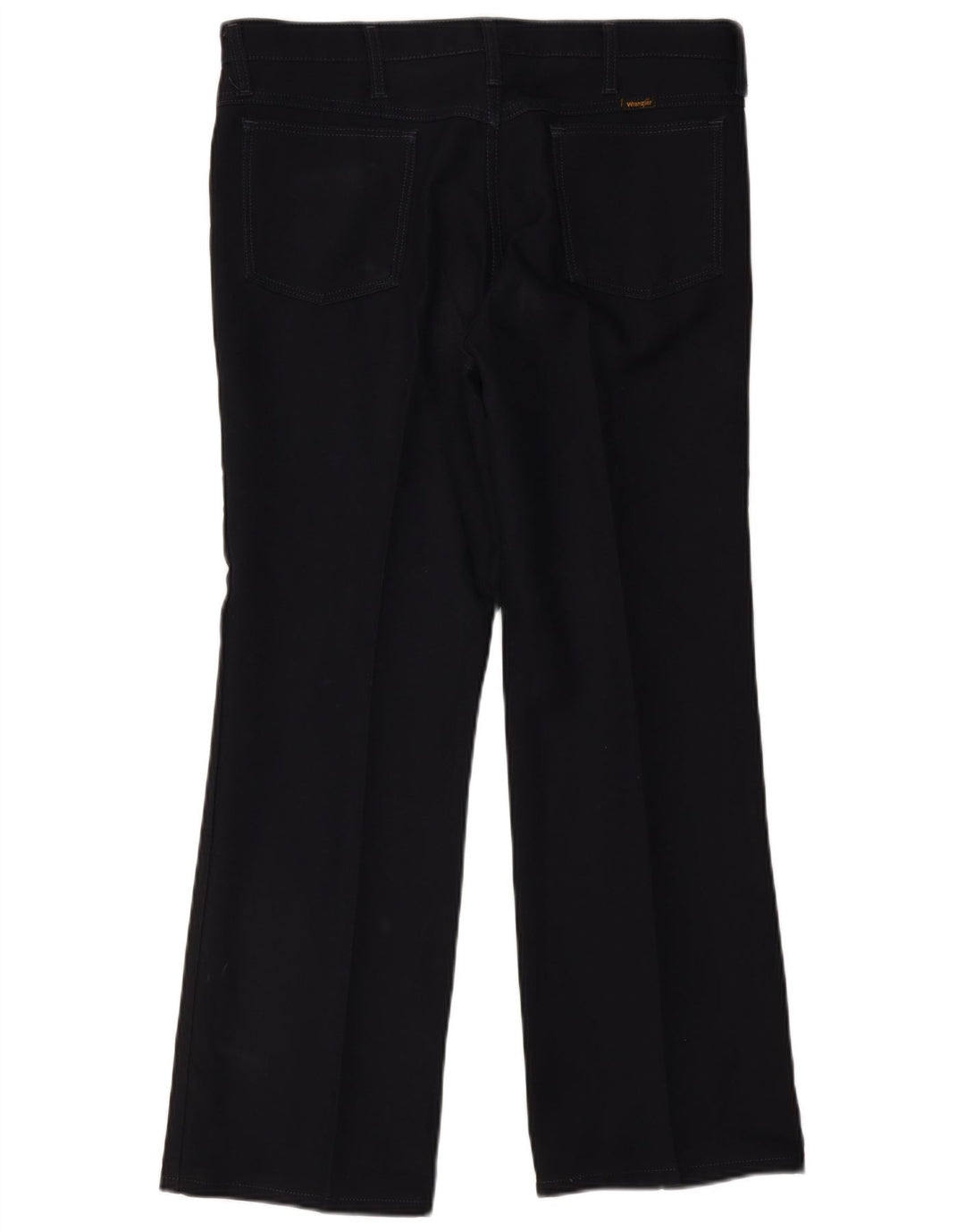 Wrangler Pantalon décontracté droit pour homme W36 L30 Bleu marine Polyester