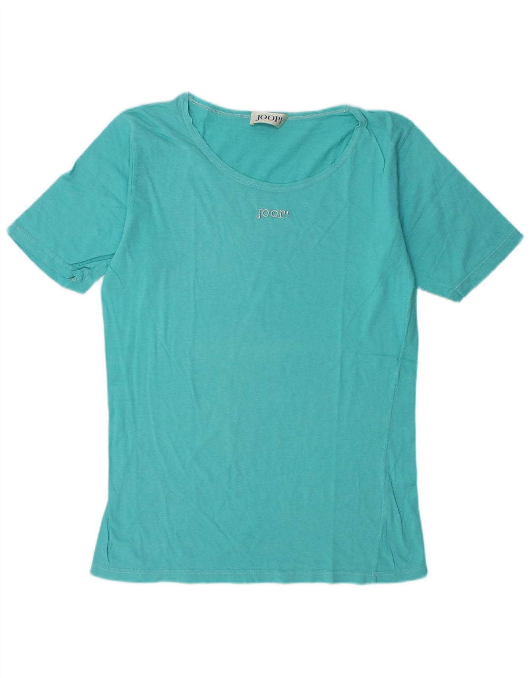 Joop Femme T-Shirt Oversize IT 36 XS Turquoise Coton