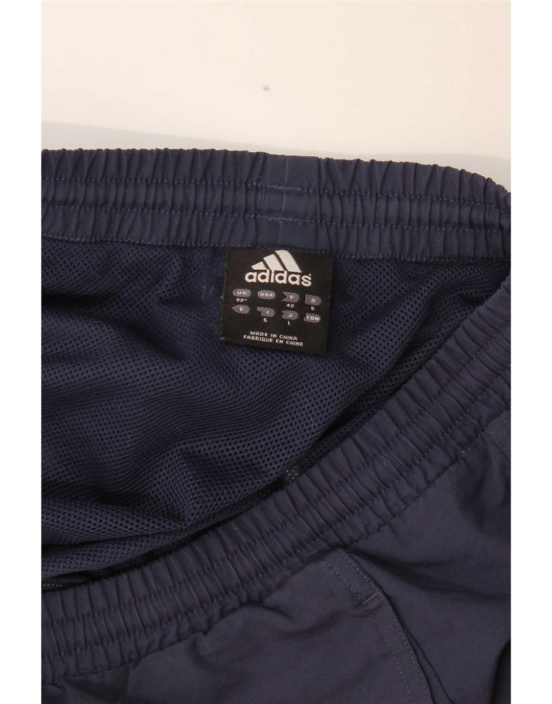 Adidas Short de sport pour homme Large Bleu marine Colourblock
