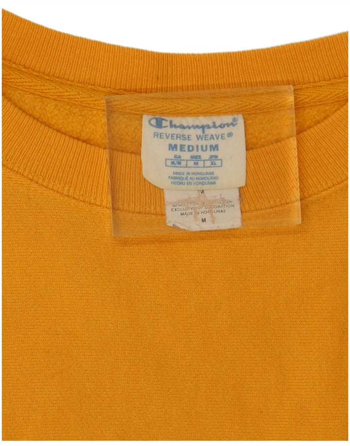 Champion Sweat-Shirt Homme Jaune Moyen Coton
