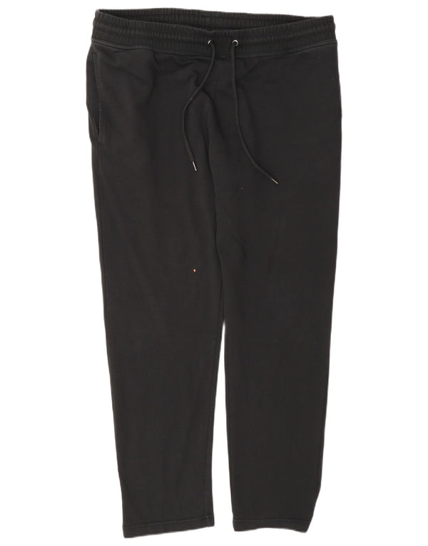 Marks & Spencer Pantalon de survêtement pour femme UK 16 Large Noir Coton