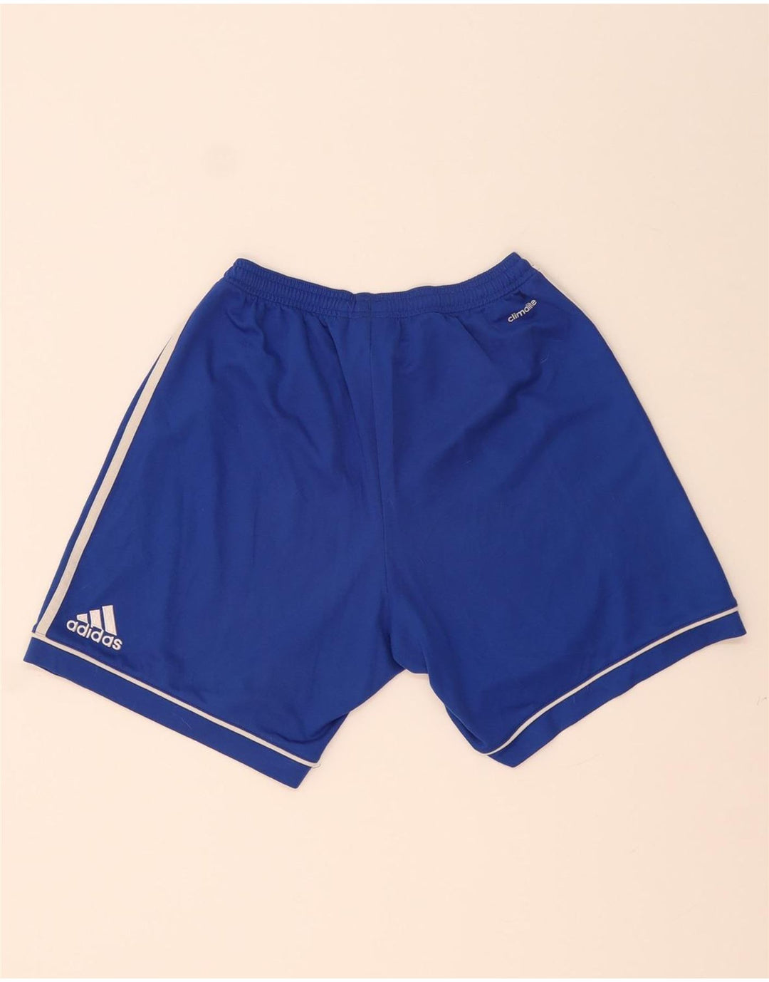 Adidas Short de sport Climalite pour homme Petit Bleu Polyester