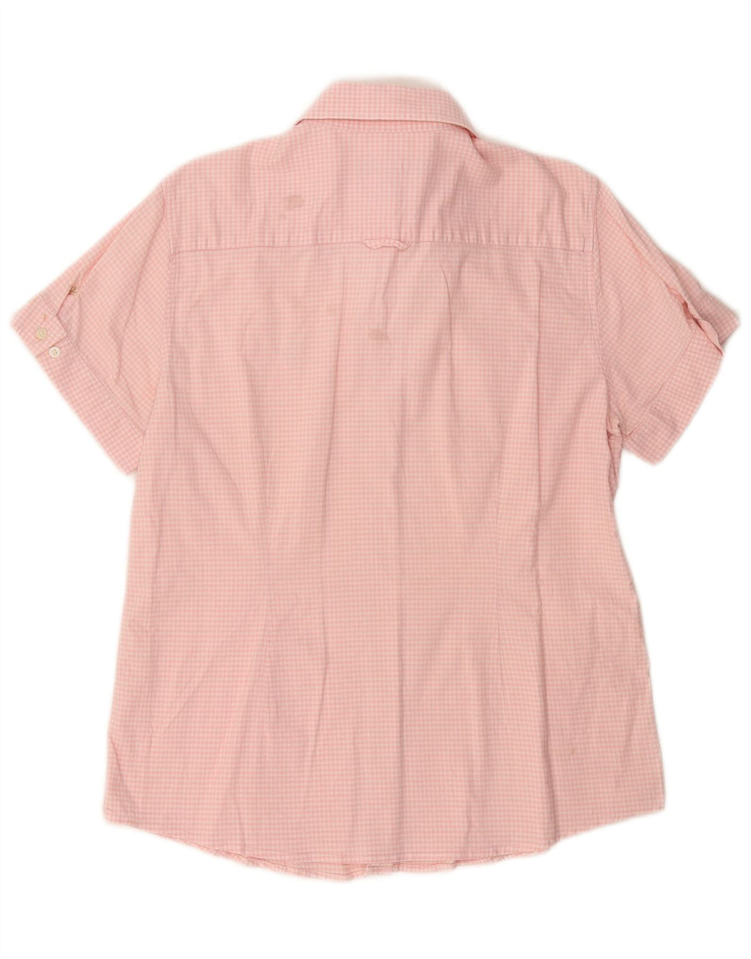 GANT Chemise à manches courtes pour femme UK 20 Large Vichy Rose
