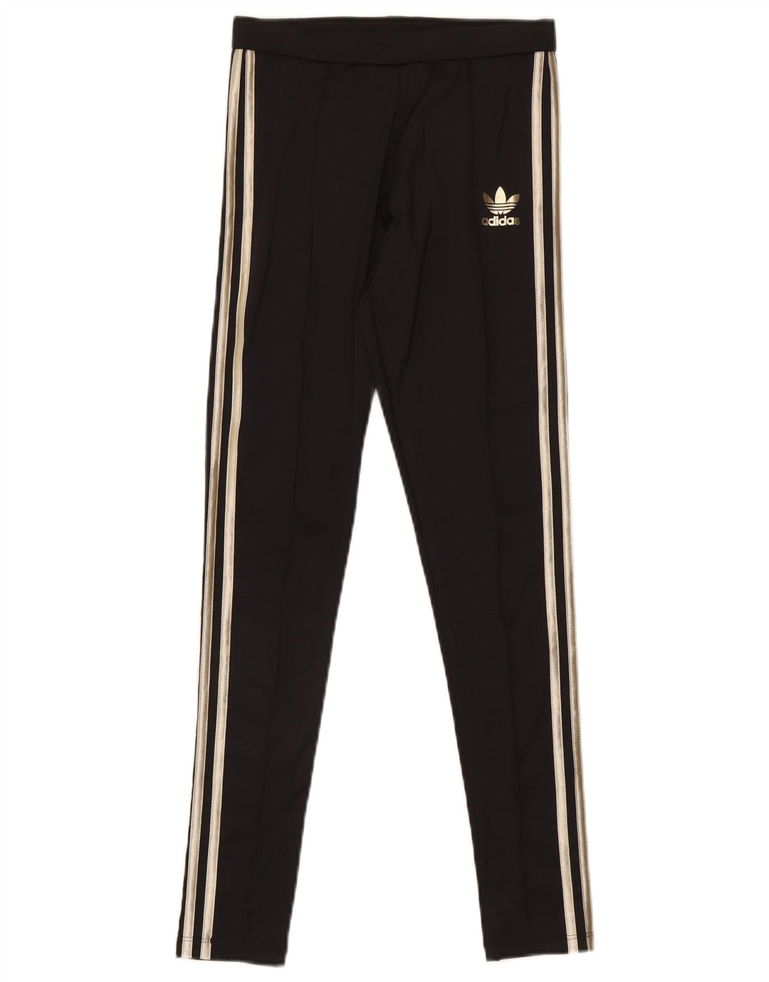 Adidas Leggings Femme UK 8 Petit Noir Polyester