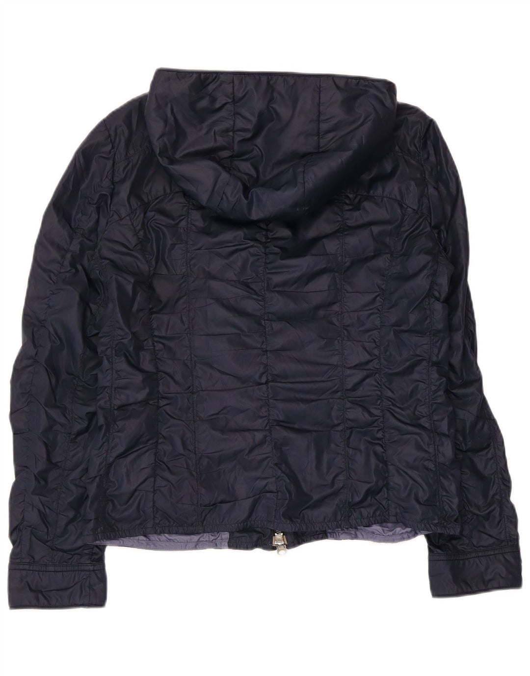 HOGAN Veste Bomber À Capuche Femme IT 44 Bleu Marine Moyen