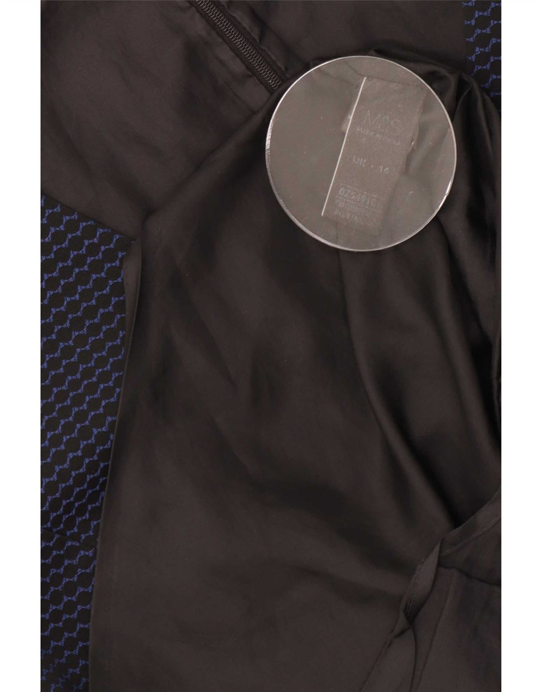 Marks & Spencer Robe fourreau pour femme UK 44 Bleu marine moyen Colourblock