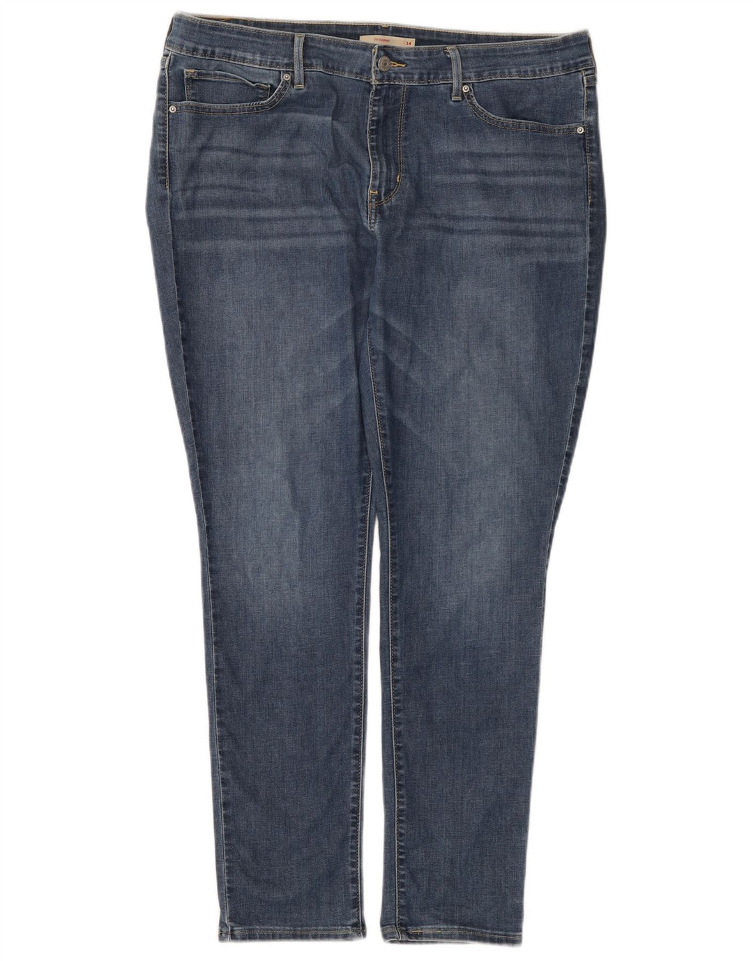 Levi's Jean Skinny 711 Femme W34 L30 Bleu