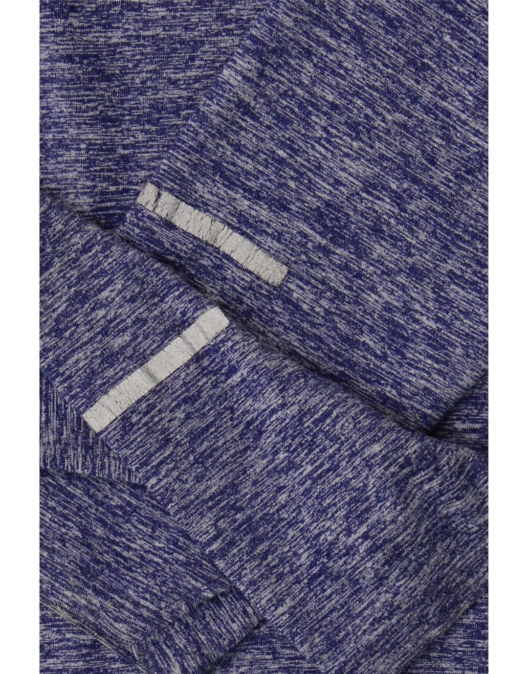 Nike Dri Fit Haut de survêtement à col zippé pour homme Violet moucheté