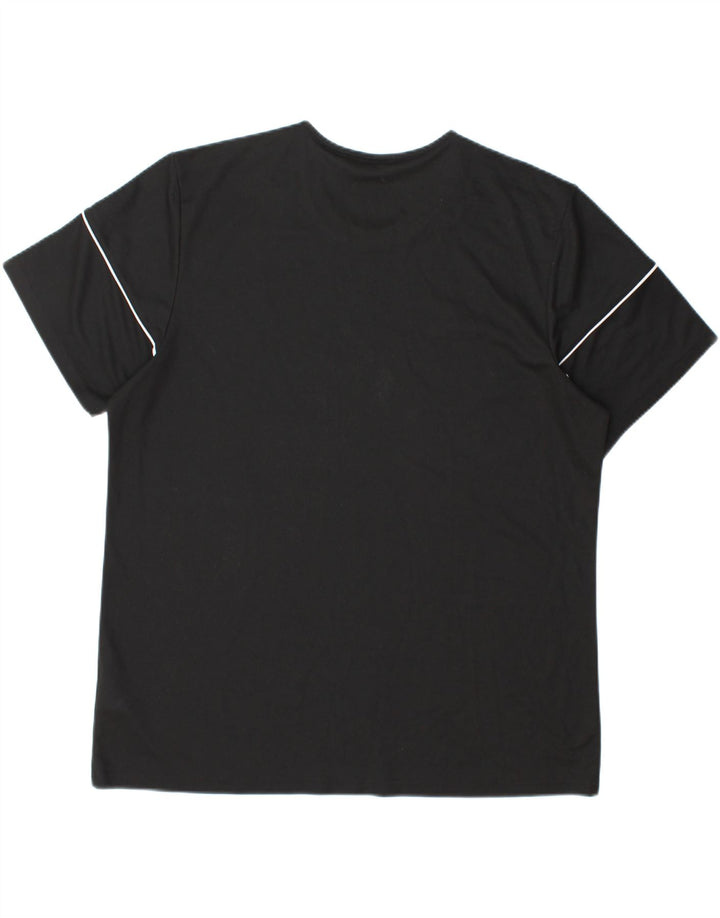 ADIDAS T-Shirt Climalite Homme XL Noir Polyester