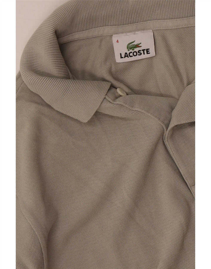 Lacoste Polo Homme Taille 4 Gris Moyen