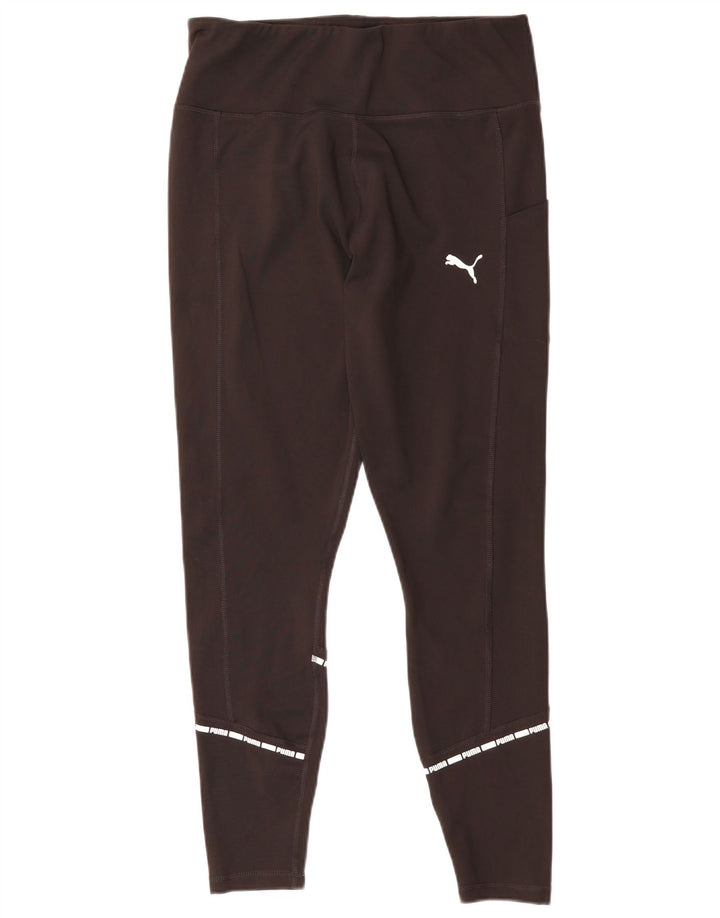 PUMA Leggings Femme UK 44 Large Noir Polyester