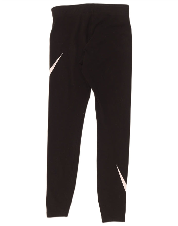 Nike Legging graphique pour femme UK 8 Small Noir Coton