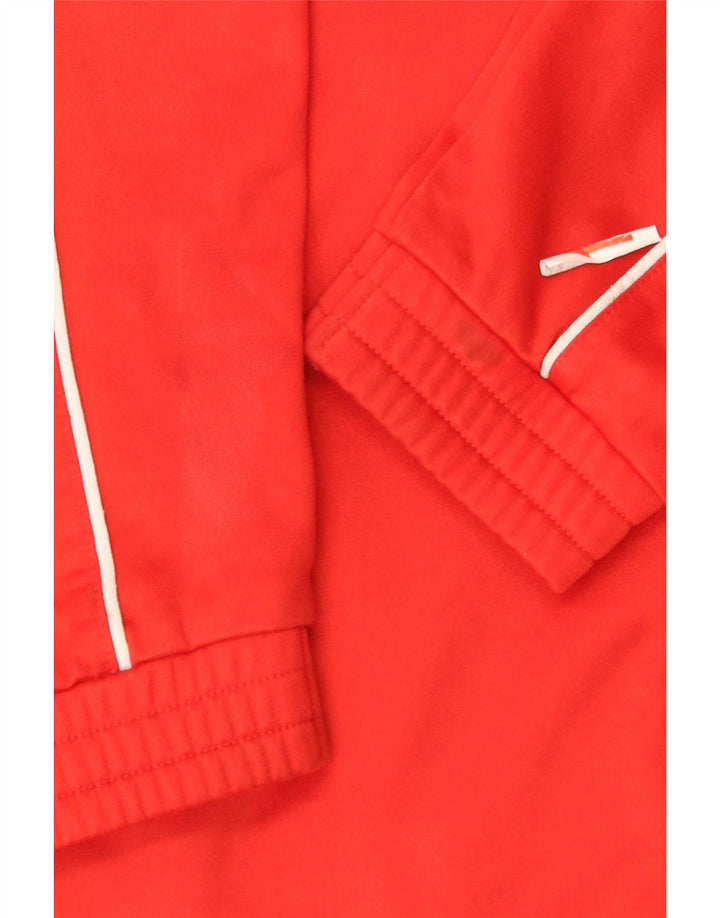 Umbro Veste de survêtement pour garçon 7-8 ans Petit Rouge Colorblock Polyester