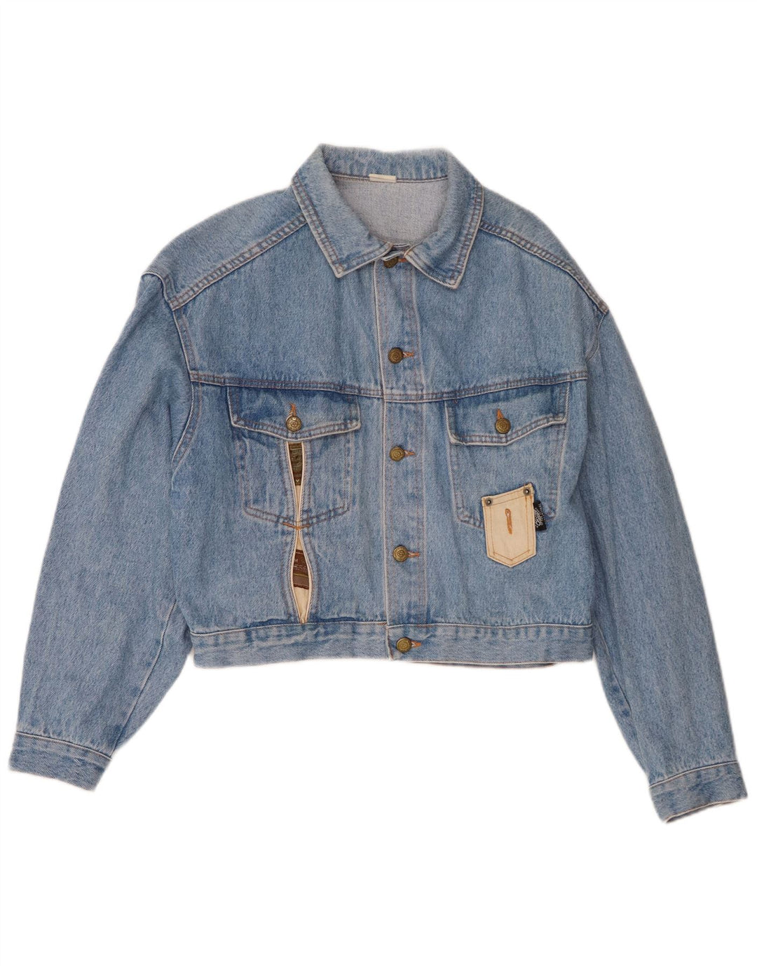 Wild Veste en jean pour femme UK 14 Bleu moyen Coton