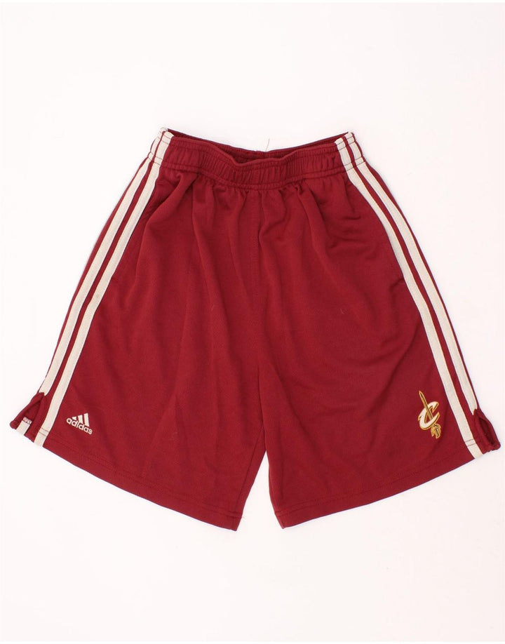 ADIDAS Boys Sport Shorts 6-7 Years Large  Red Polyester Vintage Adidas and Second-Hand Adidas from Messina Hembry 