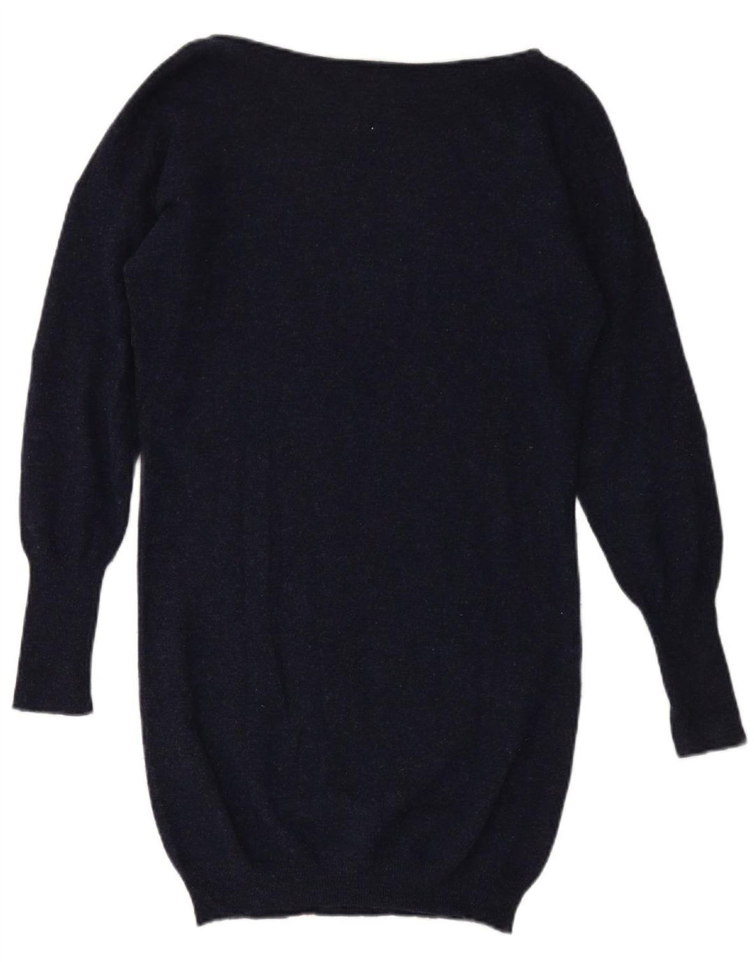 REFRIGIWEAR Womens Oversized Jumper Dress UK 10 Small Navy Blue