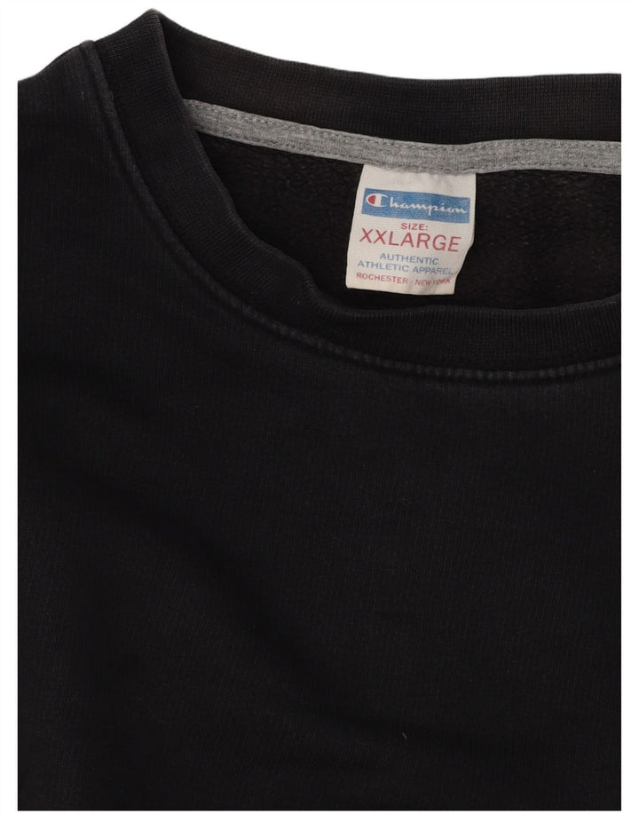 Champion Sweat-shirt pour homme 2XL Bleu marine
