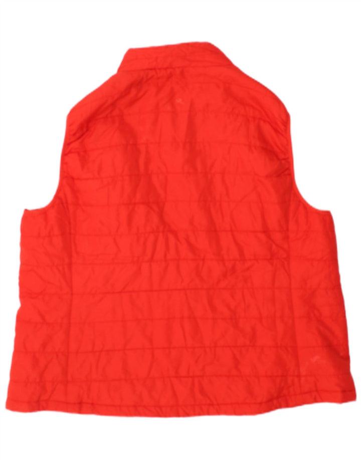 Marks & Spencer Gilet rembourré pour femme UK 20 2XL Orange Polyester