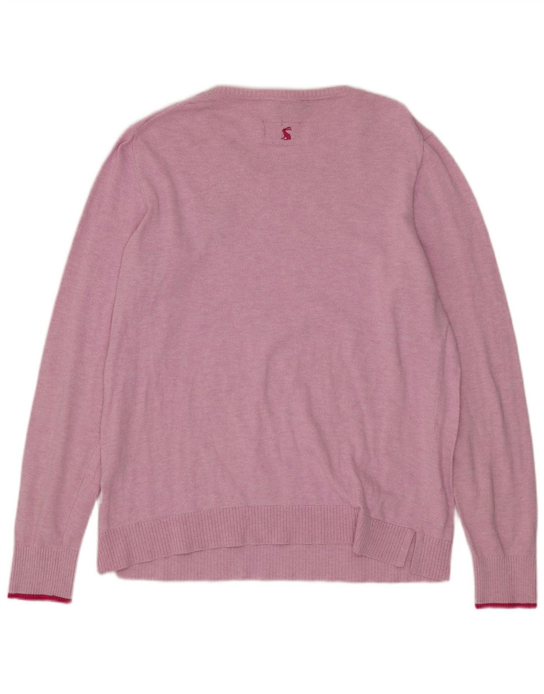 Joules Pull col bateau pour femme UK 12 Rose moyen Coton
