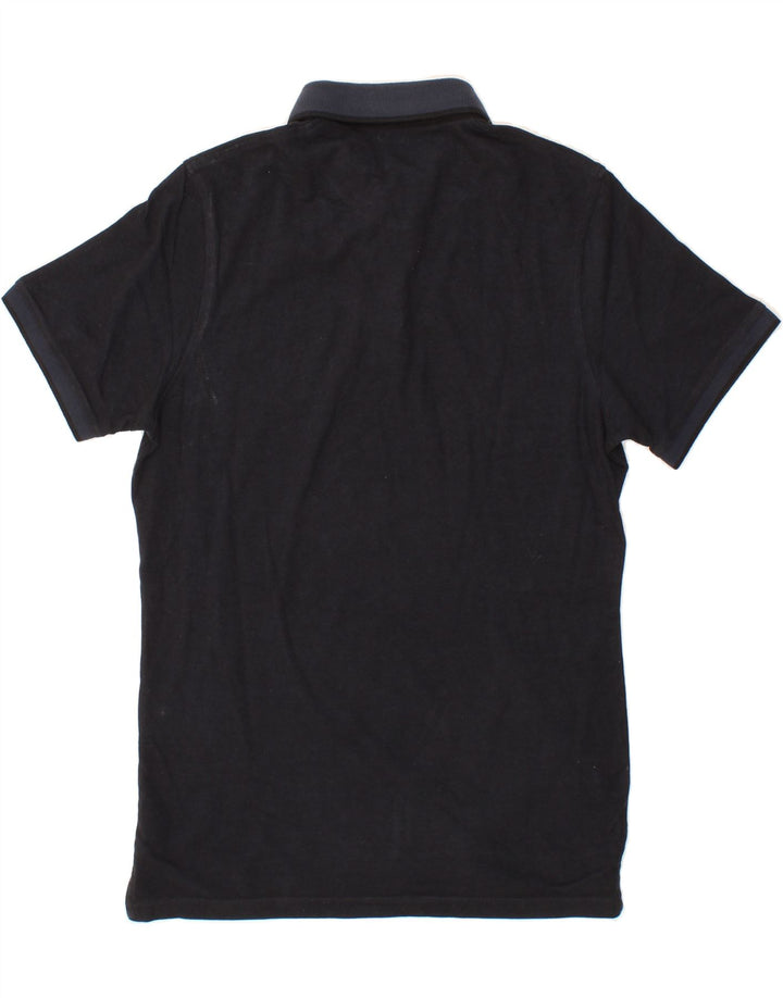 JACK & JONES Mens Polo Shirt Large Navy Blue Cotton Vintage Jack & Jones and Second-Hand Jack & Jones from Messina Hembry 