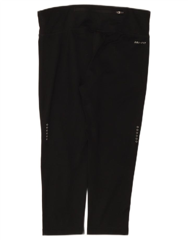 Nike Legging Capri Dri Fit pour femme UK 8 Small Noir