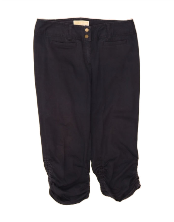 MICHAEL KORS Womens Straight Capri Trousers US 6 Medium W32 L20 Navy Blue Vintage Michael Kors and Second-Hand Michael Kors from Messina Hembry 
