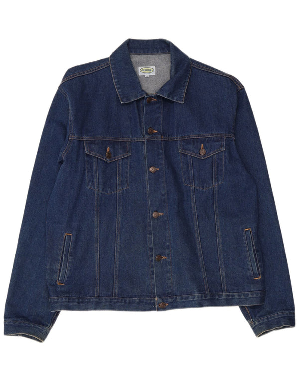BLUE CLUB Veste en Jean Homme UK 44 2XL Bleu Coton