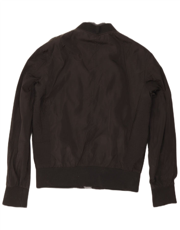 Zara Veste Bomber Homme UK 40 Large Noir