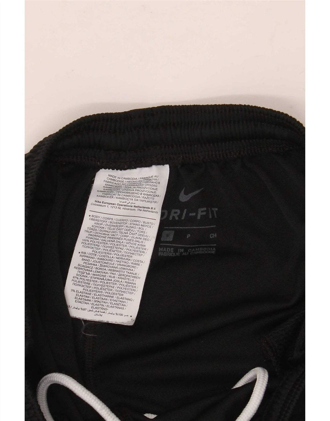 Pantalon de survêtement Nike Dri Fit pour hommes, petit, noir, polyester