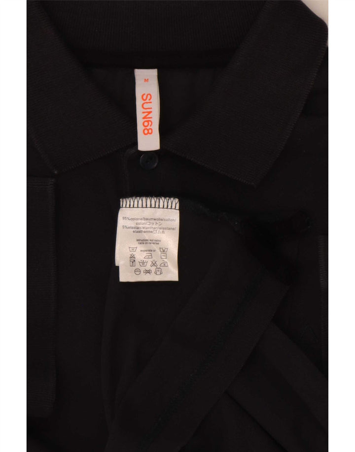 Sun68 Polo Homme Bleu Marine Moyen Coton