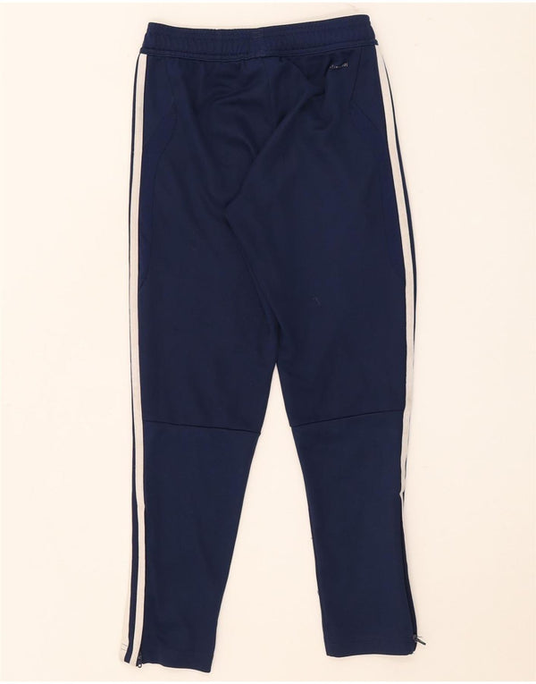 Pantalon de survêtement Adidas Garçon Climacool 9-10 ans Bleu Marine Polyester