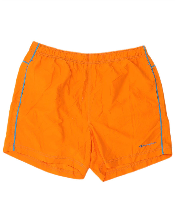 Champion Short de Bain Graphique Homme XL Orange Polyester