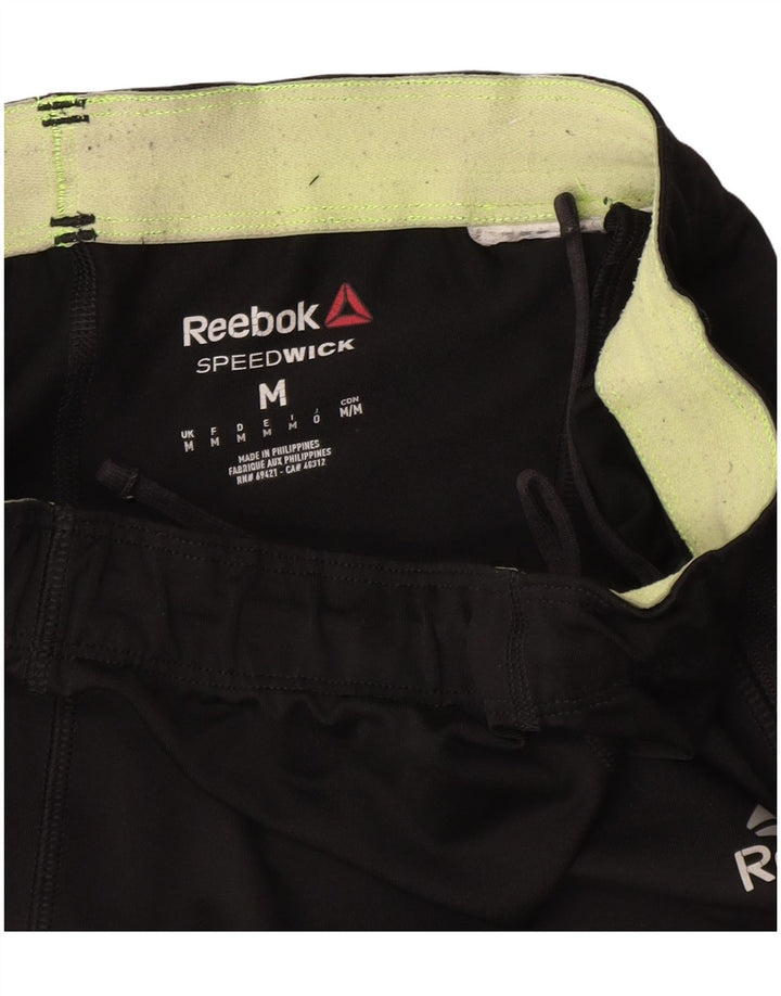 REEBOK Leggings Femme UK 42 Noir Moyen
