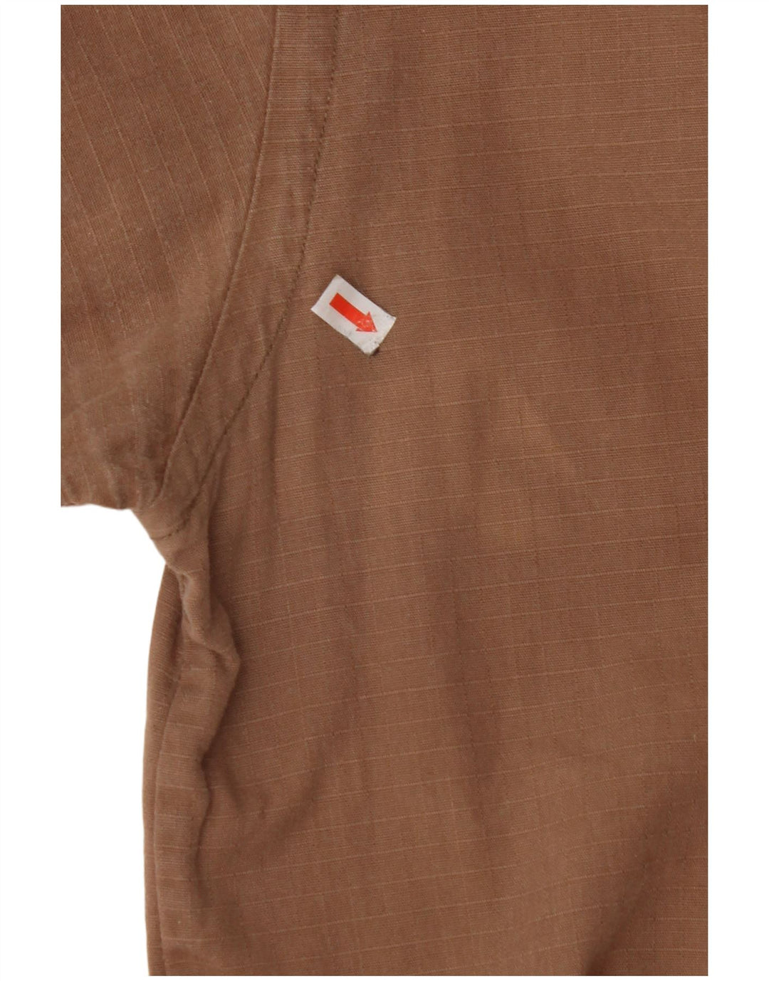 JEEP Chemise à manches courtes pour homme XL en coton à carreaux marron