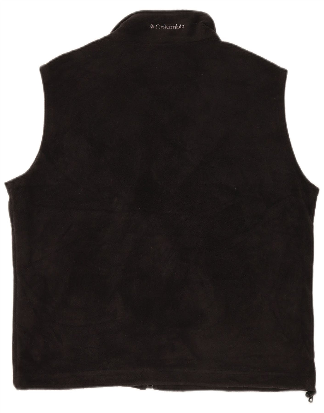 COLUMBIA Gilet Polaire Femme UK 16 Large Noir Polyester