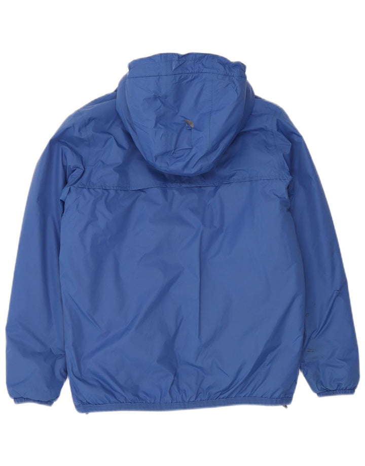 K-Way Veste coupe-vent à capuche garçon 11-12 ans Bleu Polyamide
