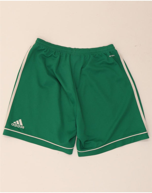 Adidas Short de sport Climalite Homme Vert Moyen Polyester