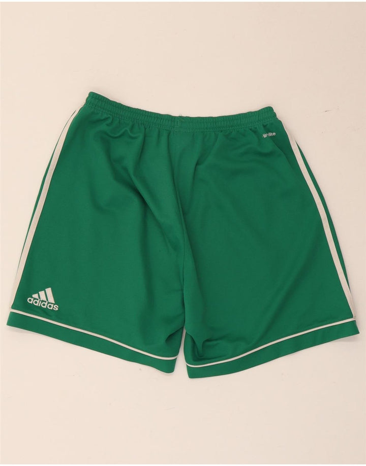 Adidas Short de sport Climalite Homme Vert Moyen Polyester