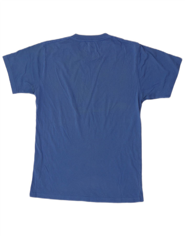 Vans T-shirt coupe classique pour homme, petit, bleu, coton