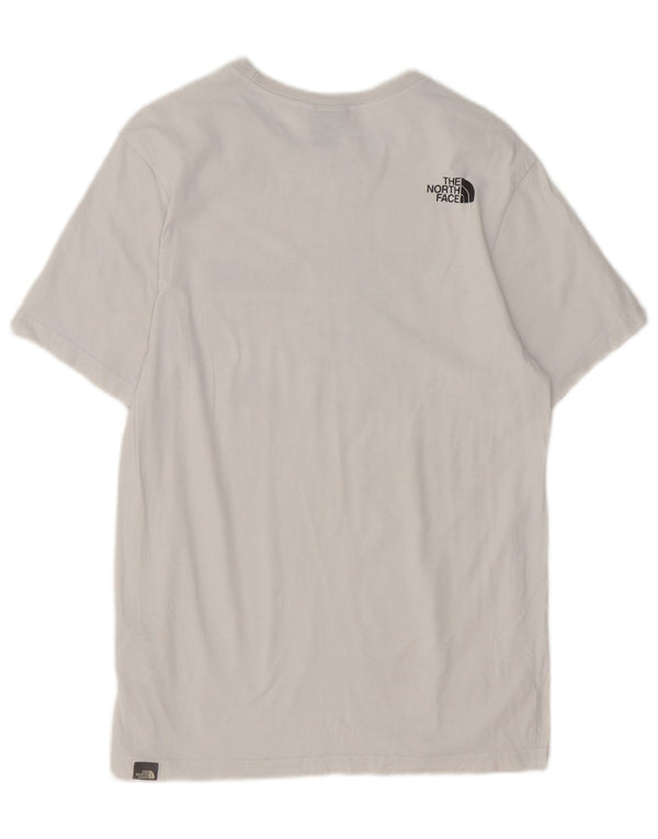 The North Face T-shirt graphique pour hommes, petit, en coton blanc