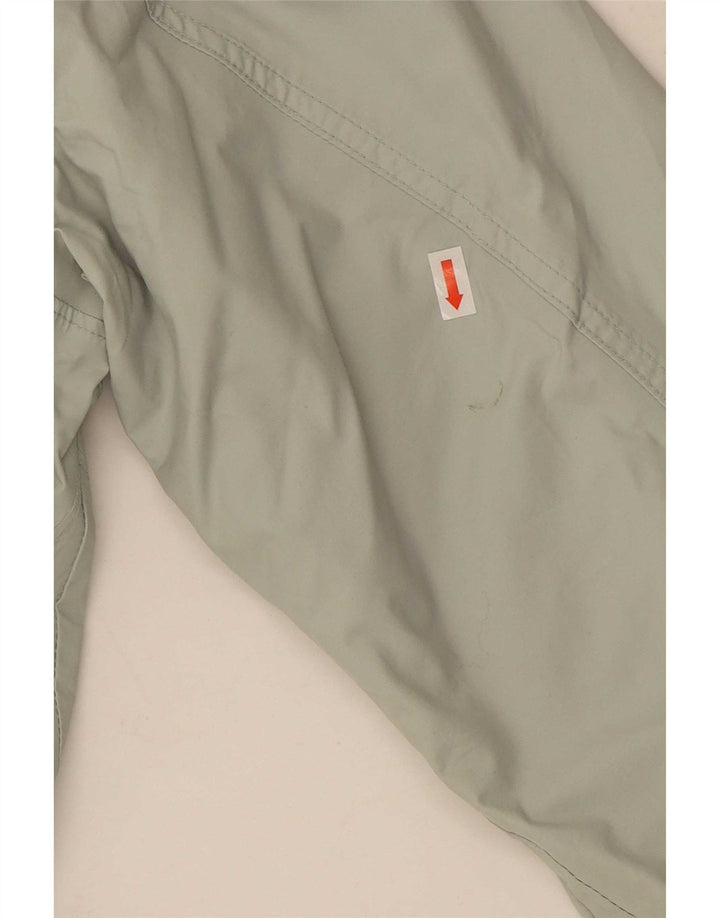 Columbia Veste de pluie à capuche Interchange pour femme UK 14 Nylon vert moyen