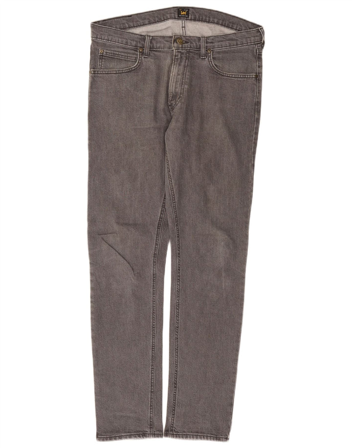 Lee Jean Slim Luke W34 L32 Homme Gris Coton